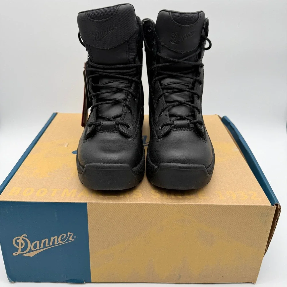 Danner Telson GTX Boots Mens 7.5 D Black 6 Inch Gore-Tex Tactical Duty 43152 NEW